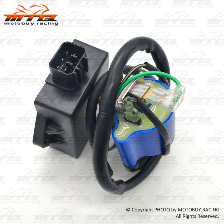 COMBO SET! HIGH PERFORMANCE CDI UNIT & PLUG COIL FOR MODENAS KRISS 1 ...