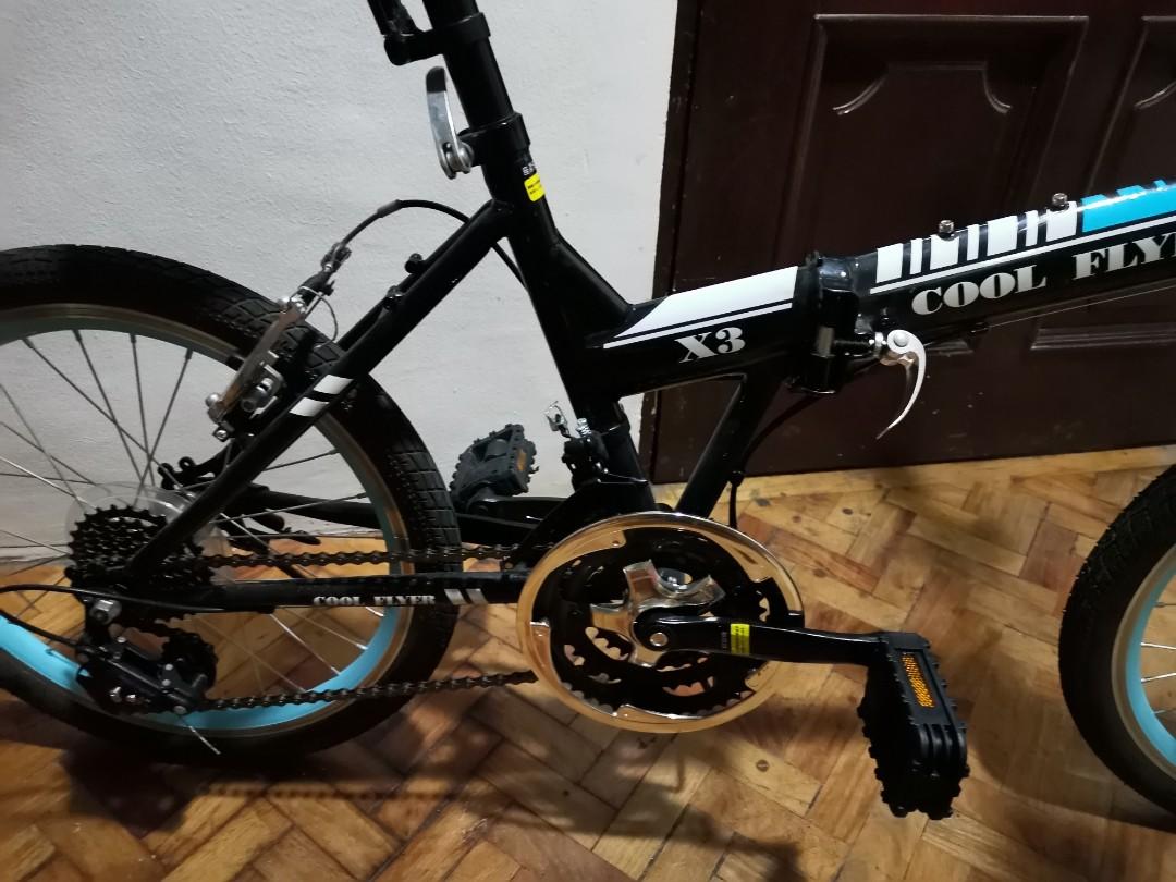 Cool flyer cheap folding bike