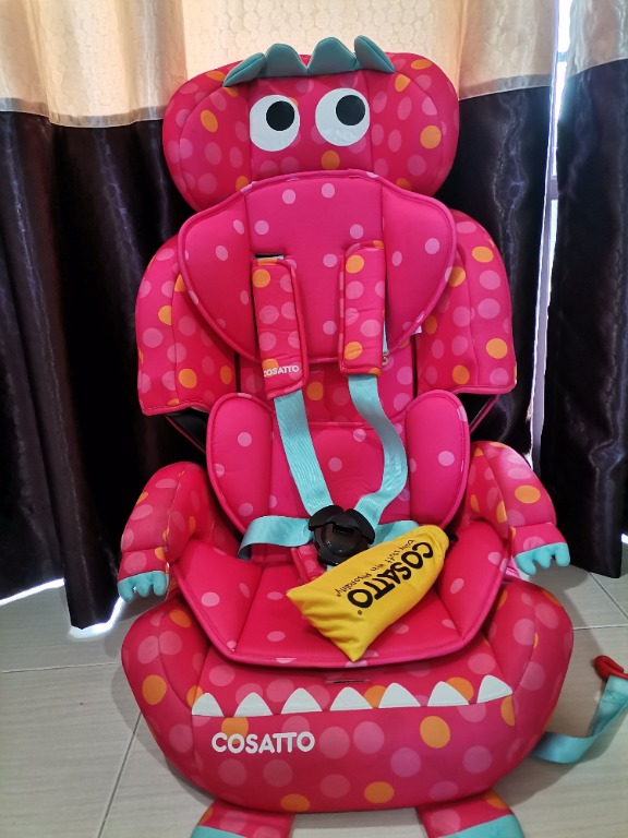 Miss Dinomite Cosatto Zoomi Group 123 Anti Escape Car Seat