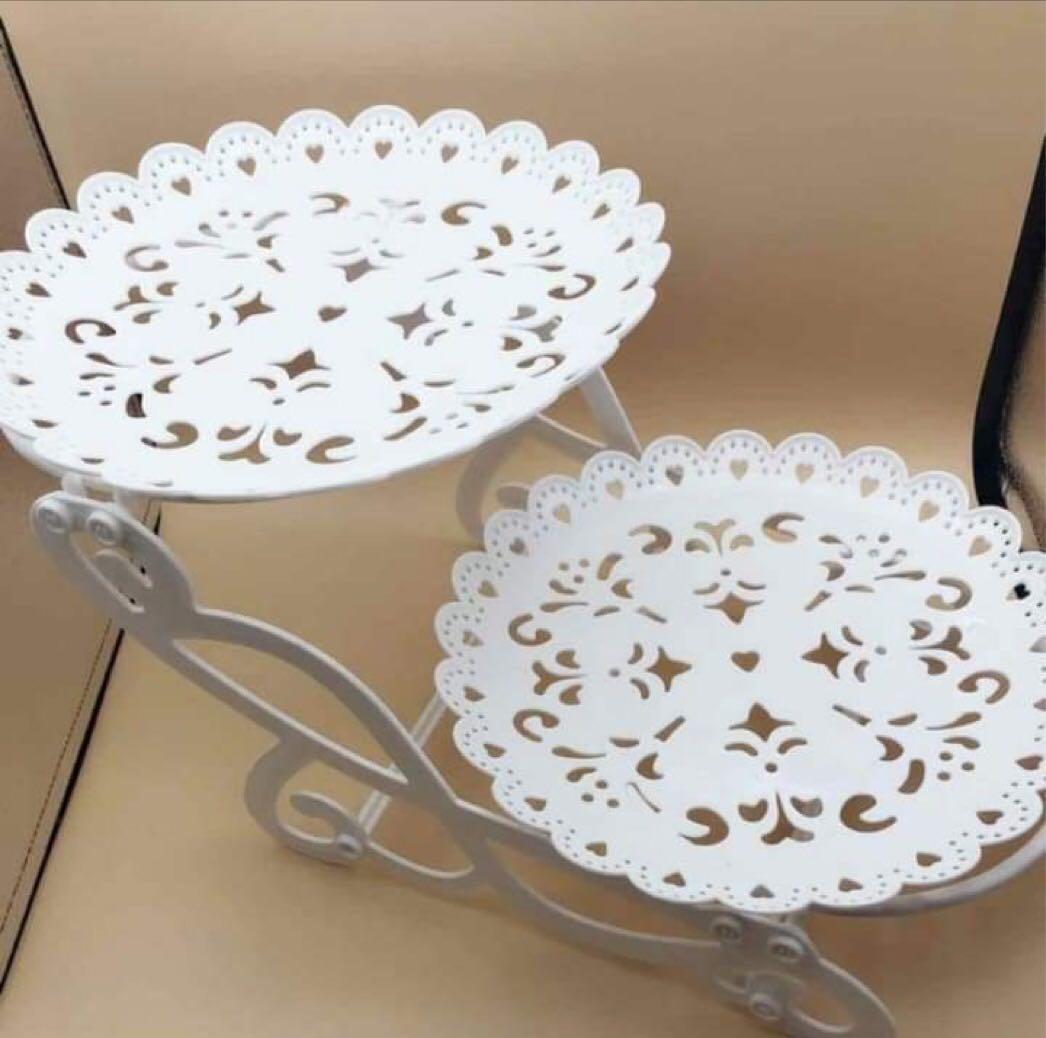 Cupcake Stand 2tier (Category: Bakeware) located in Pasay City. Submitted by jejuvan (Listing ID 1031298383, Image 2). Description: Made of Plastic. Assemble. Good for all occasions. Very presentable. Buy2 for 550 #cupcakestand #cupcake #cake #baking #stands #cakestand #partyneeds #kitchen.
