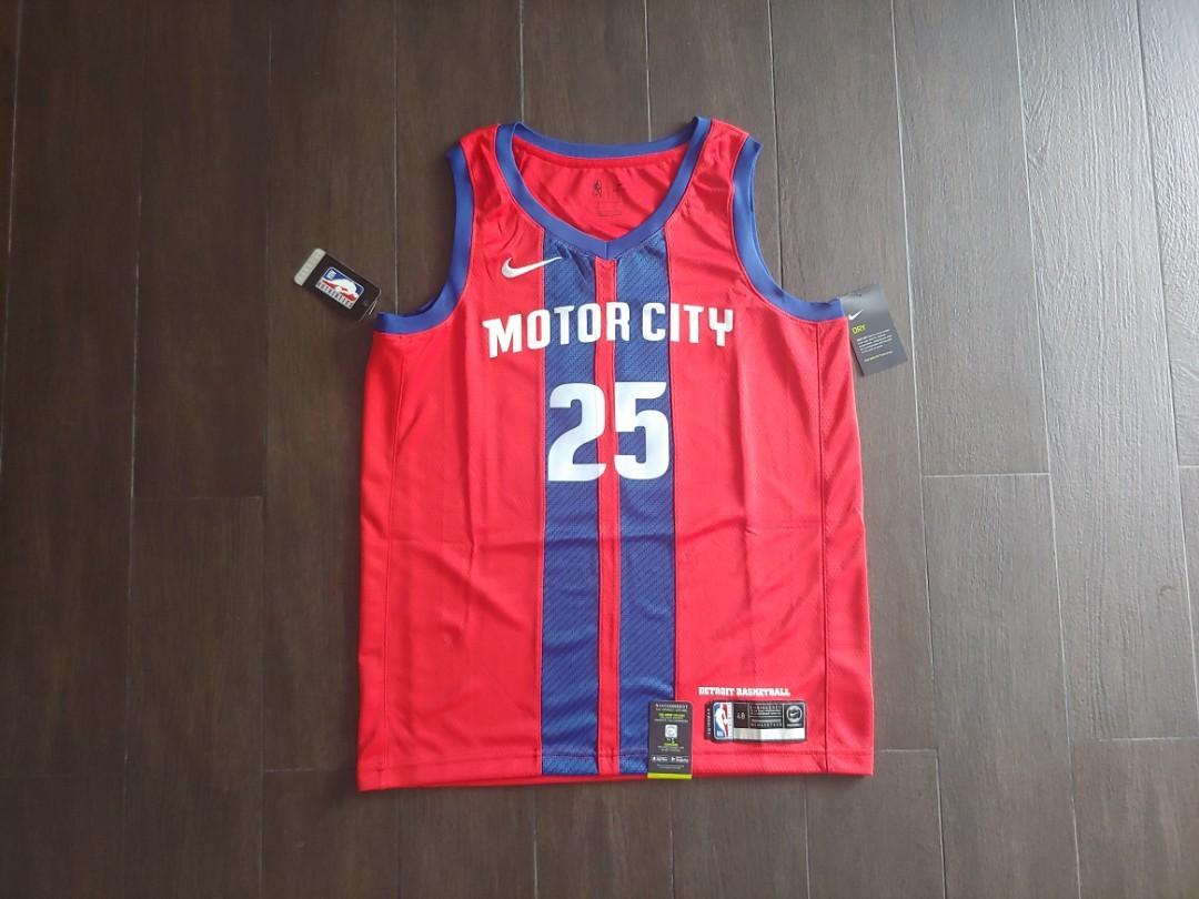 Derrick rose sales motor city jersey