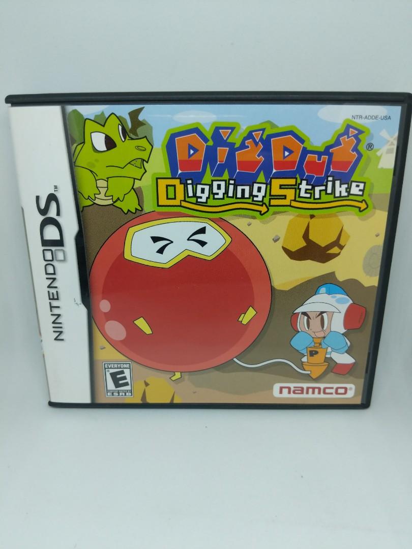 Digdug Digging Strike Video Gaming Video Games Nintendo On Carousell