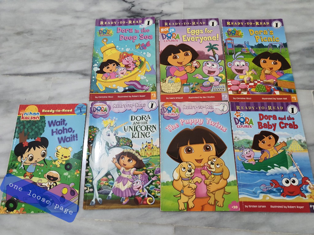 Dora the Explorer Ready-To-Read Storybooks, Hobbies & Toys, Books ...