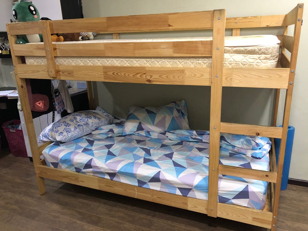 Double deck cot from Ikea Furniture Home Living Furniture Bed