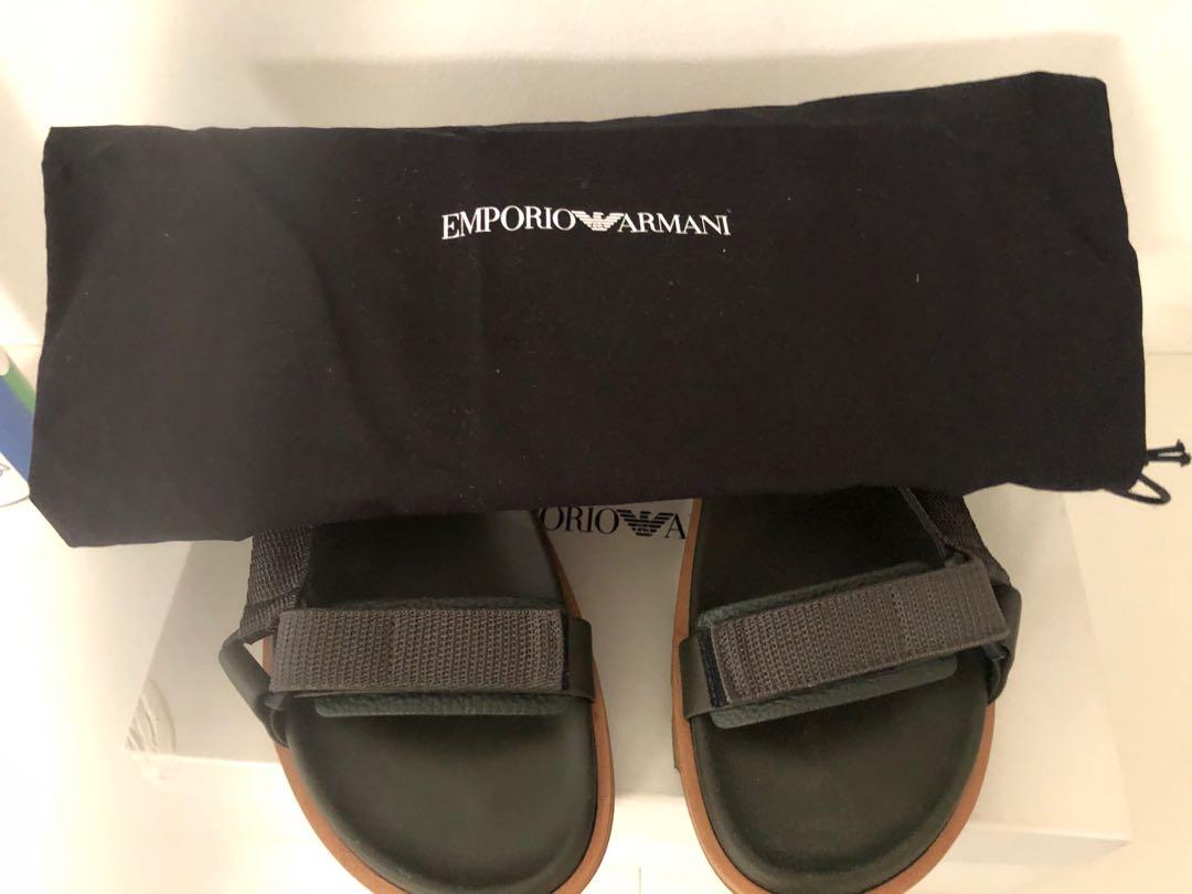 armani sandals mens