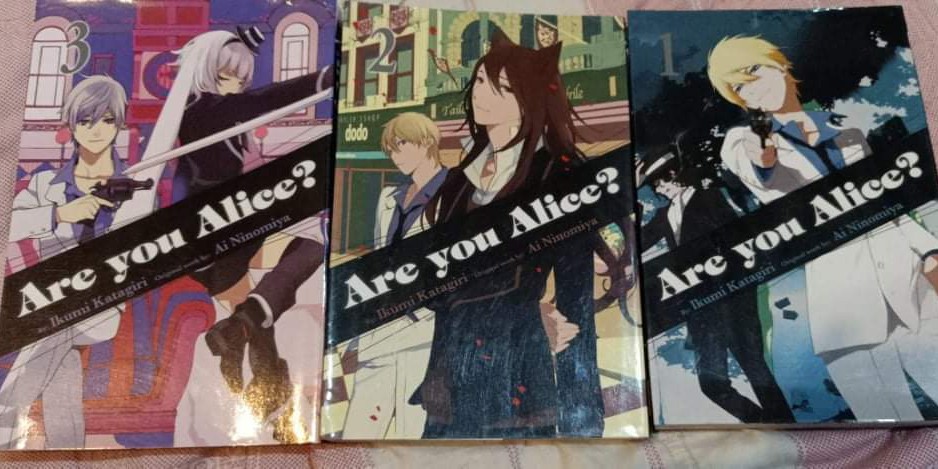 English Manga Are You Alice Vol 1 3 Set Books Stationery Comics Manga On Carousell
