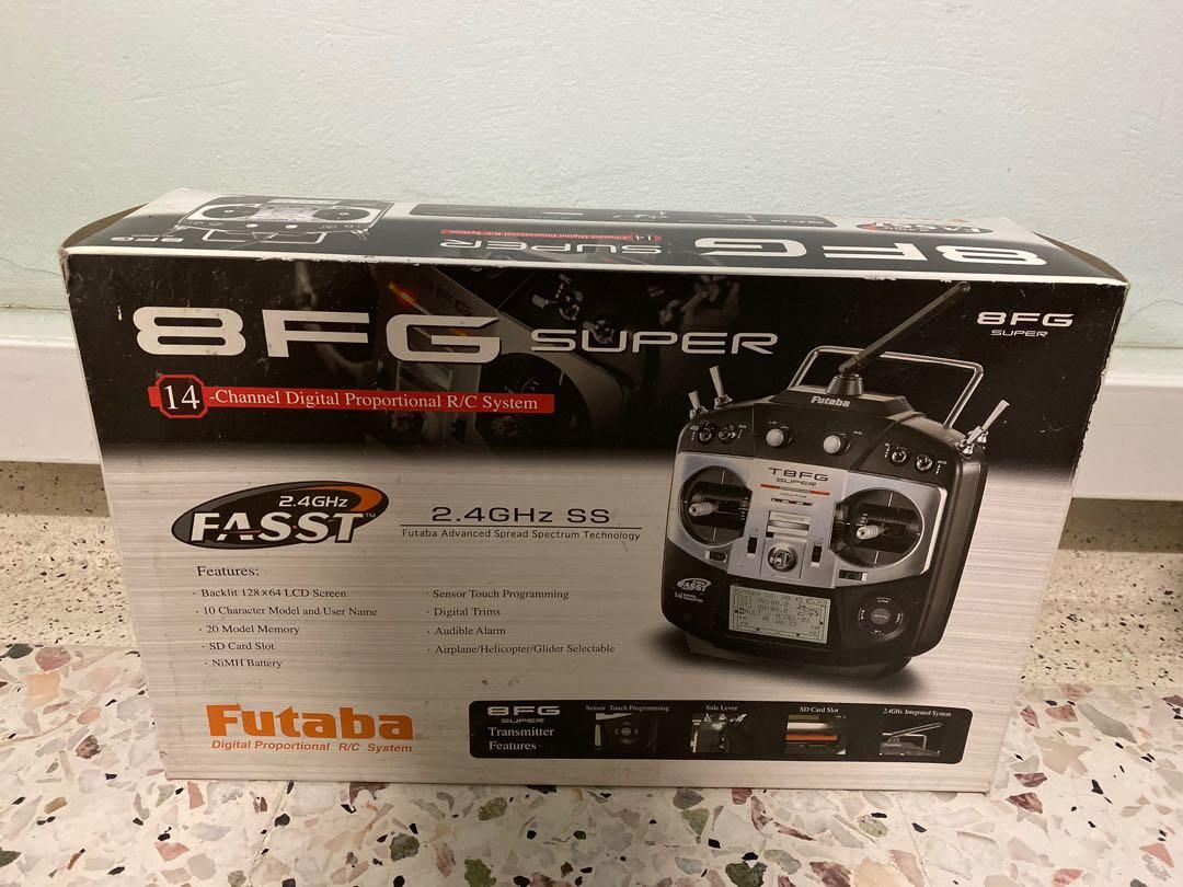 Futaba 8FG Super 14-Channel 2.4GHz Radio w/o Receiver, Audio