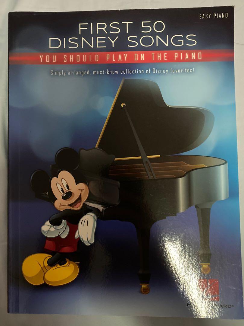 First 50 Disney Songs You Should Play on the Piano: Easy Piano