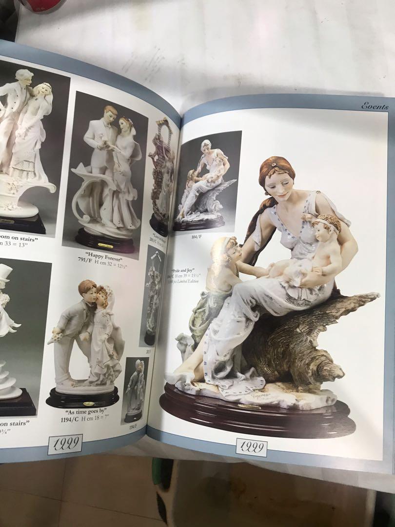 Giuseppe Armani Florence figurines 1999 General Catalogue, Hobbies & Toys,  Memorabilia & Collectibles, Currency on Carousell