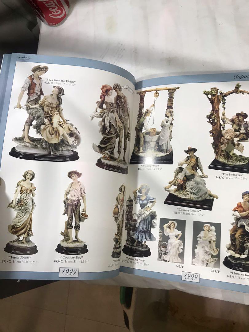 Giuseppe Armani Florence figurines 1999 General Catalogue, Hobbies & Toys,  Memorabilia & Collectibles, Currency on Carousell