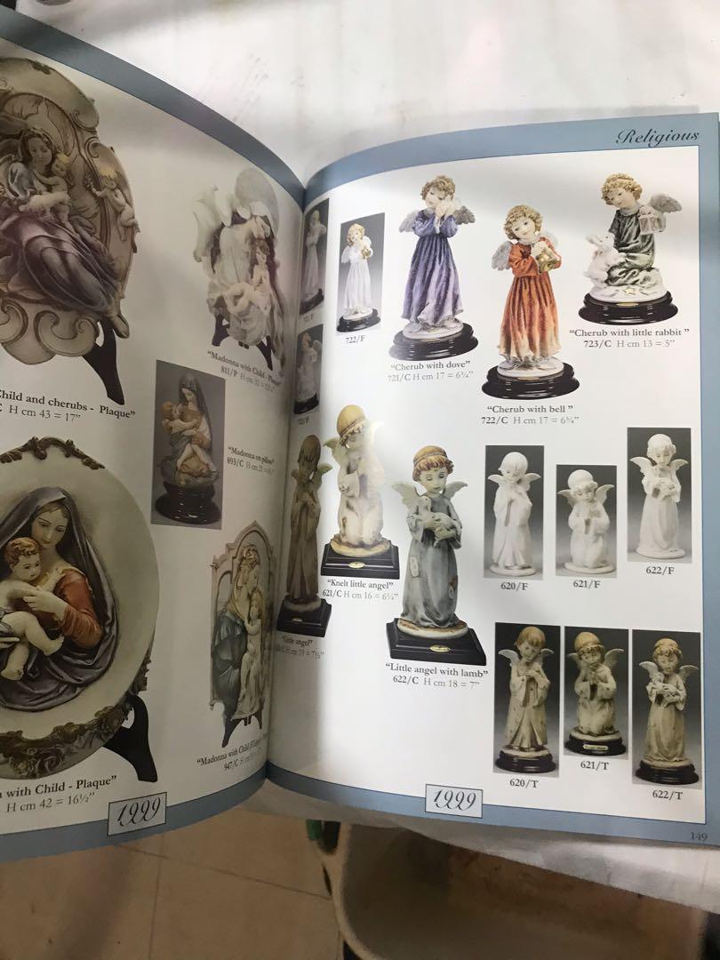 Giuseppe Armani Florence figurines 1999 General Catalogue, Hobbies