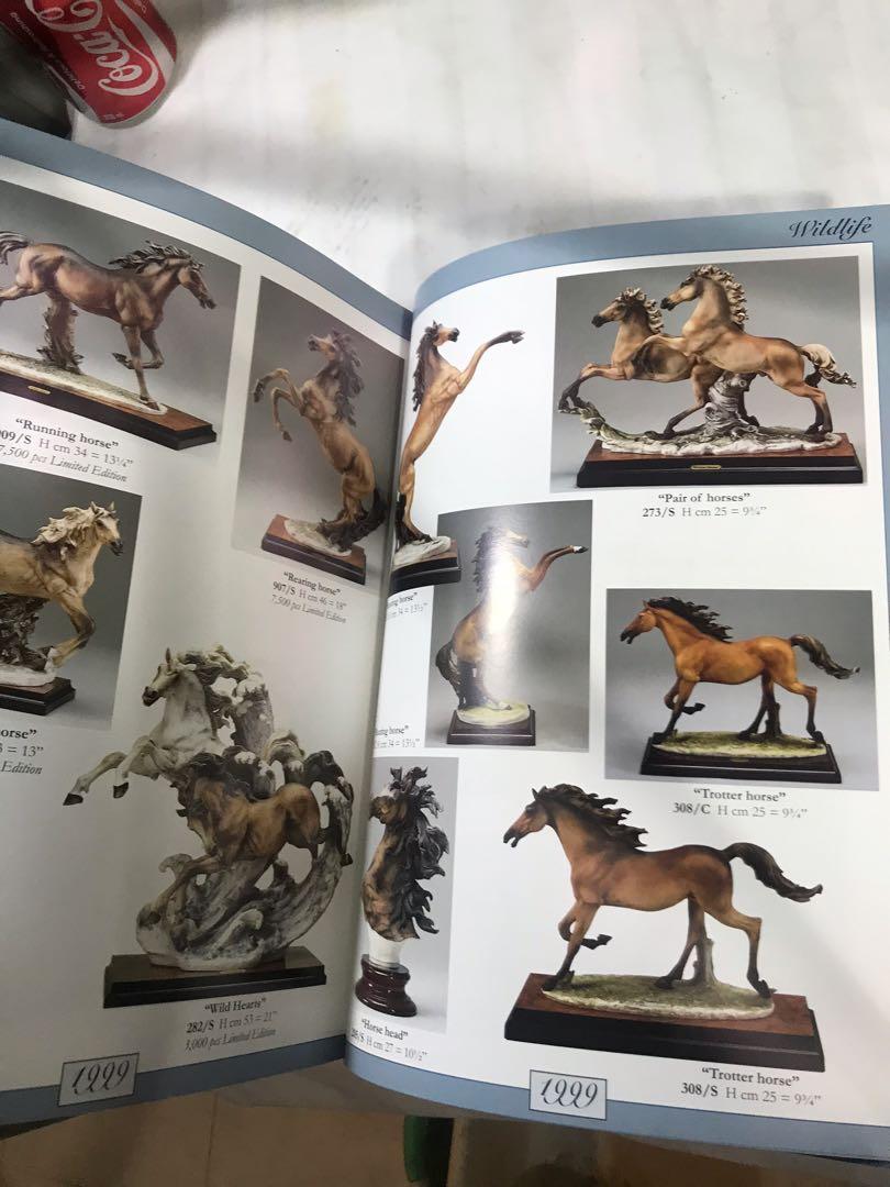 Giuseppe Armani Florence figurines 1999 General Catalogue, Hobbies