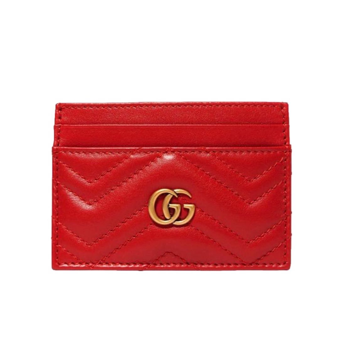 Gucci Marmont in Red, Luxury, & Wallets Carousell