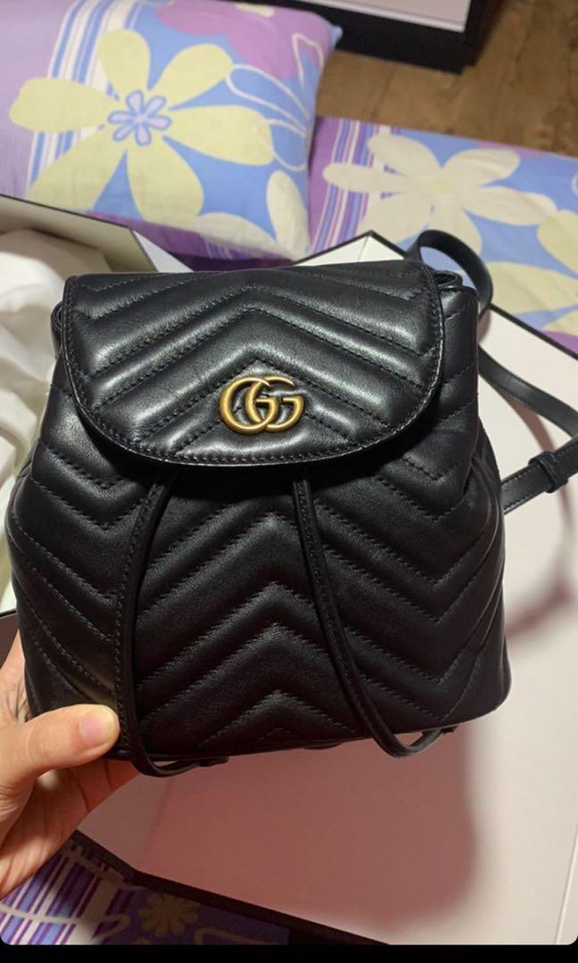 Marmont gucci sales backpack