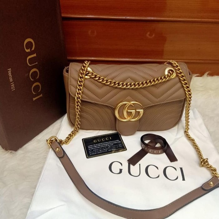 Gucci Marmont real leather vvip auth 1 