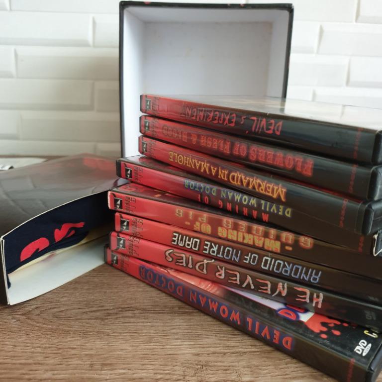 Guinea Pig Limited Edition DVD 8 Discs Japanese Extreme Horror Gore