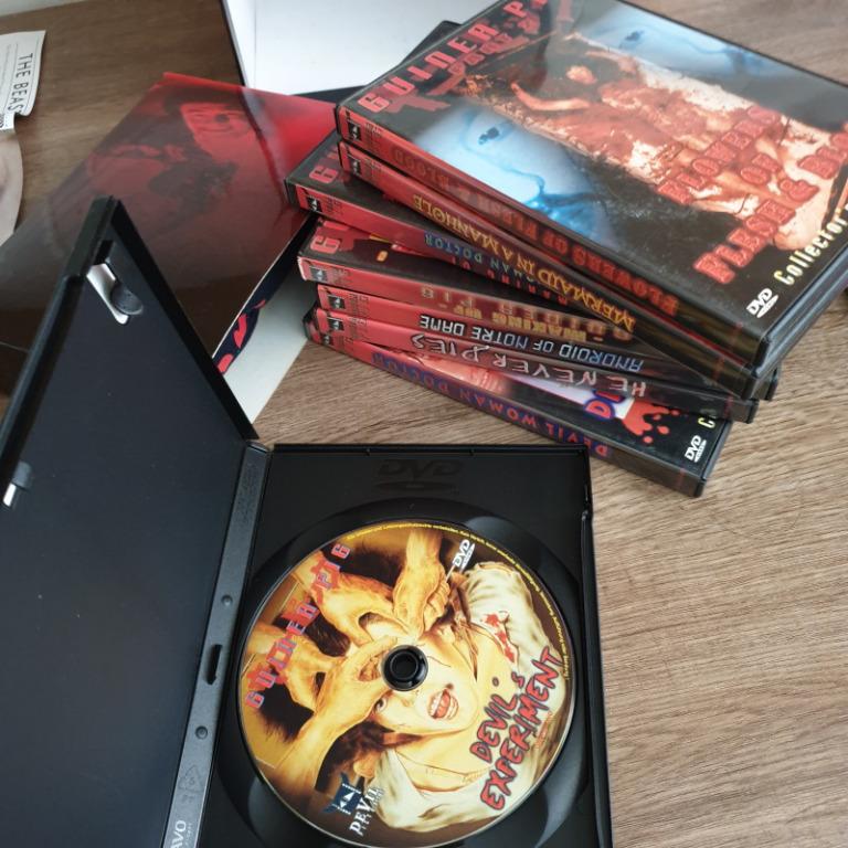 Guinea Pig Limited Edition DVD 8 Discs Japanese Extreme Horror Gore