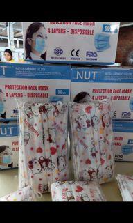Hello Kitty Adult Mask 4 Ply