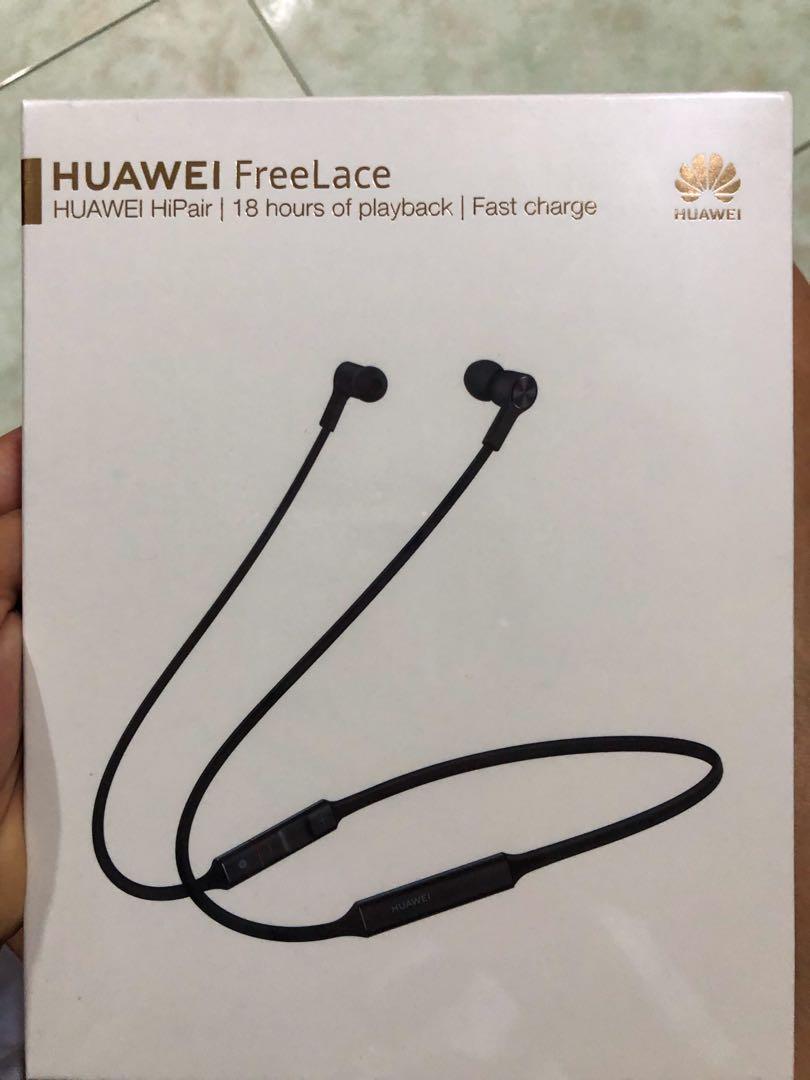 Huawei Freelace Wireless Earphone Music Media Music Accessories On Carousell