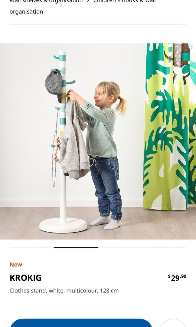 IKEA Krokig children Clothes stand, Babies & Kids, Baby Nursery & Kids