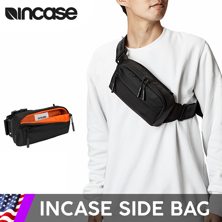 INCASE SIDE BAG Comfy and Organize Sling. Smooth Zipper. Premium
