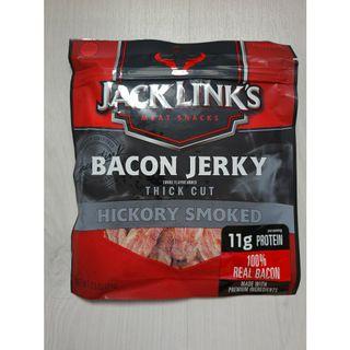 Jack Links Bacon Jerky Hickory Smoked Beef Jerky 2.5oz