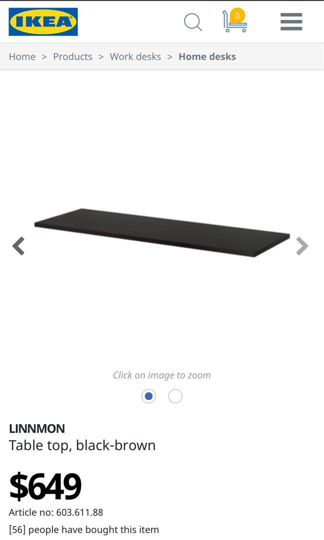 Long desk from IKEA, 傢俬＆家居, 傢俬, 桌子 Carousell