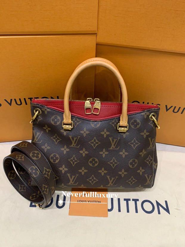 M41241 Louis Vuitton 2015 Monogram Pallas handbag BB- Cherry