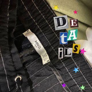 Mango Black Suit Pants