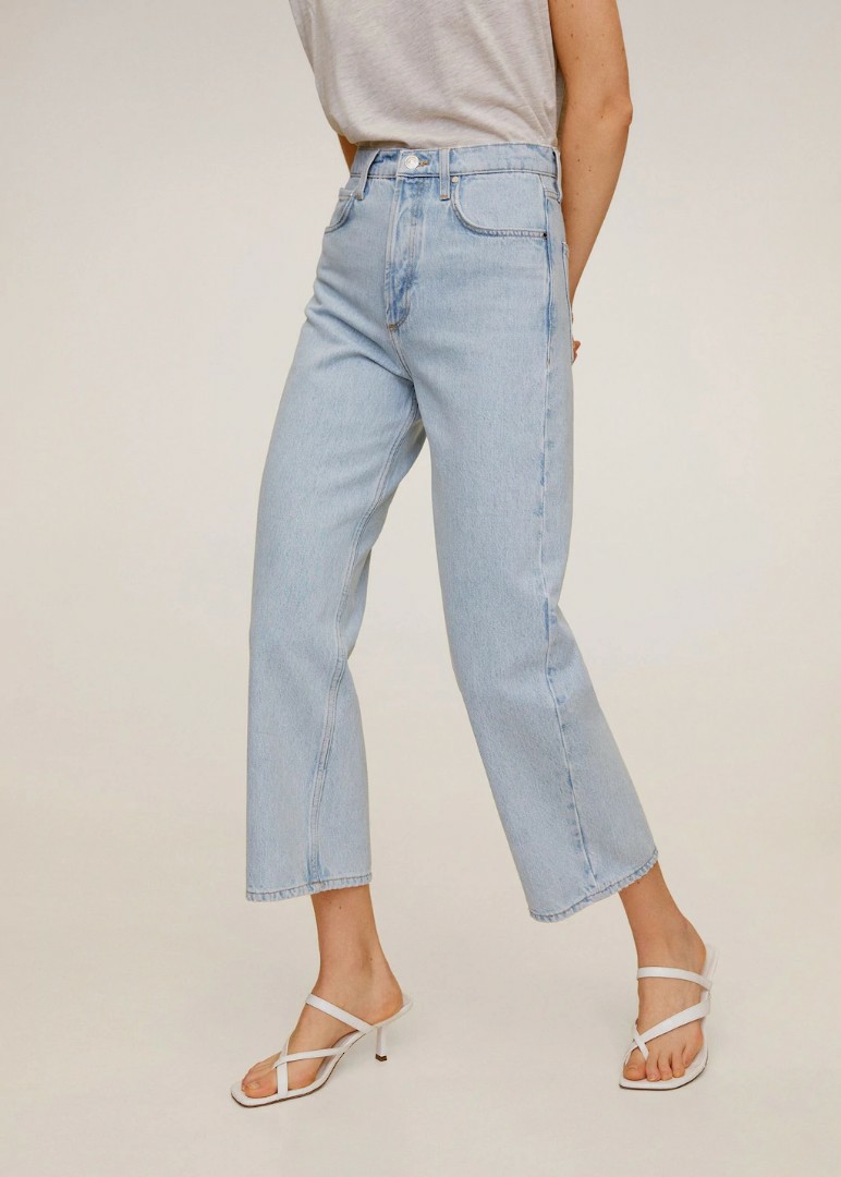 straight leg jeans mango