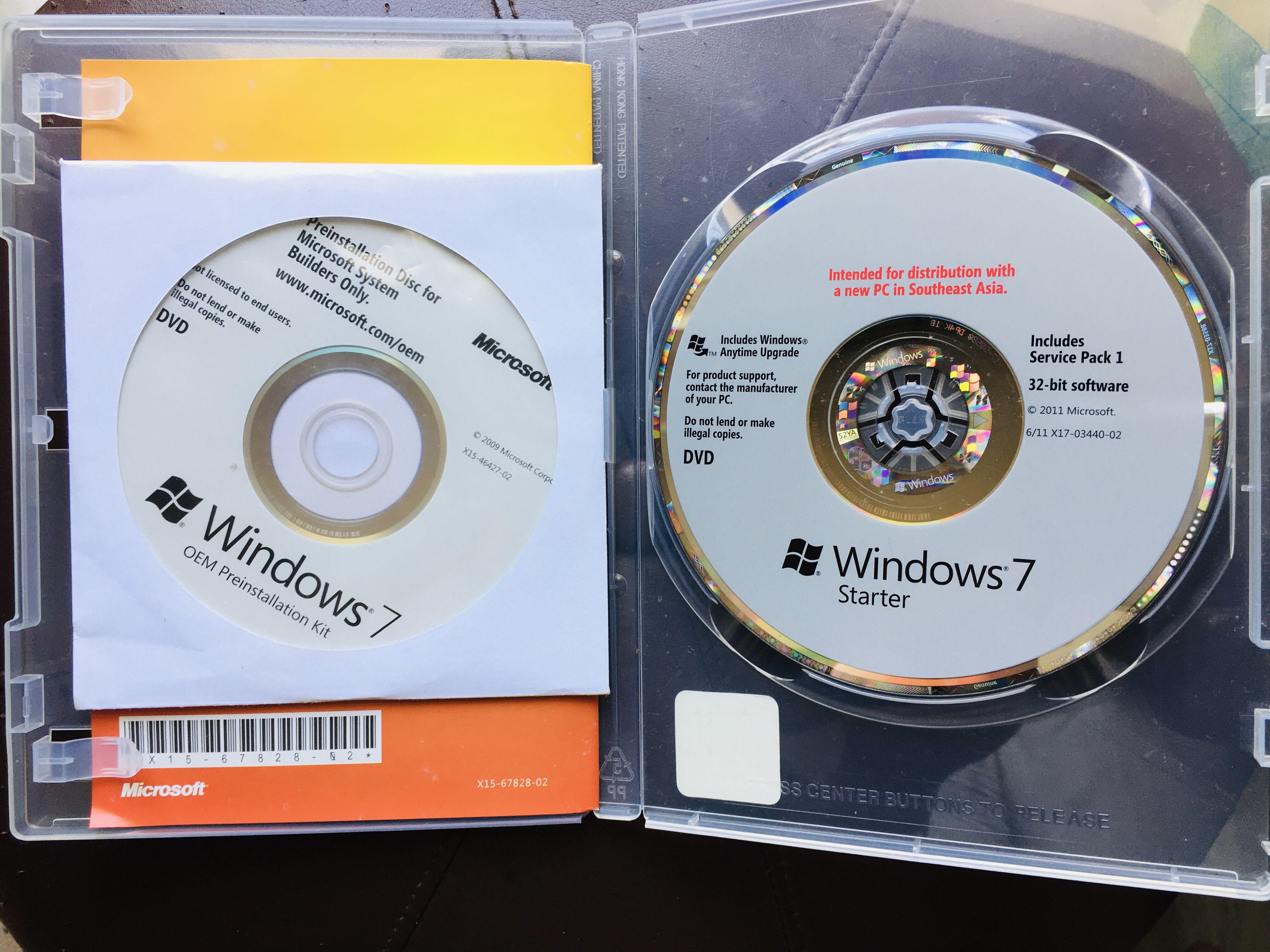 Microsoft WINDOWS 7 Professional/ 32BIT OEM (Category: Software) located in Bacoor. Submitted by honestyshop (Listing ID 1031273051, Image 1). Description: ORIGINAL ✅ MICROSOFT WINDOWS 7 Professional (OEM)✅.
