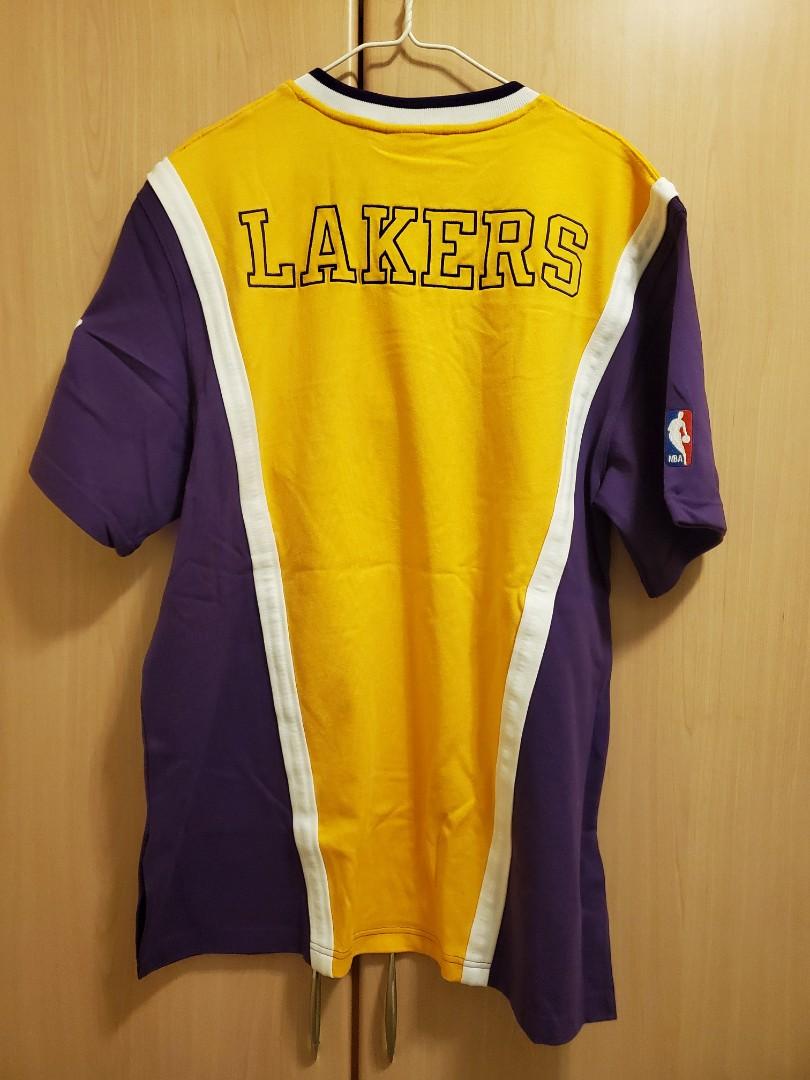 L] A Bathing Ape Bape Vintage Lakers Shooting Shirt Jersey