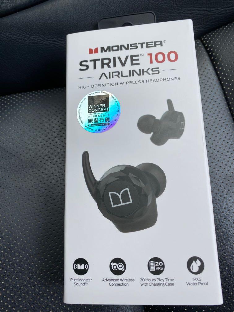 Monster strive 100 airlinks cheap