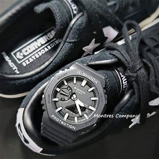 Montres Company 香港註冊公司 (32年老店) 卡西歐 CASIO G-SHOCK 八角行針 碳纖維防護 黑色 農家橡樹 Casioak GA2100 GA-2100 GA2110 GA-2110 GA-2100-1 GA-2100-1A 三隻色有現貨64244271975682110