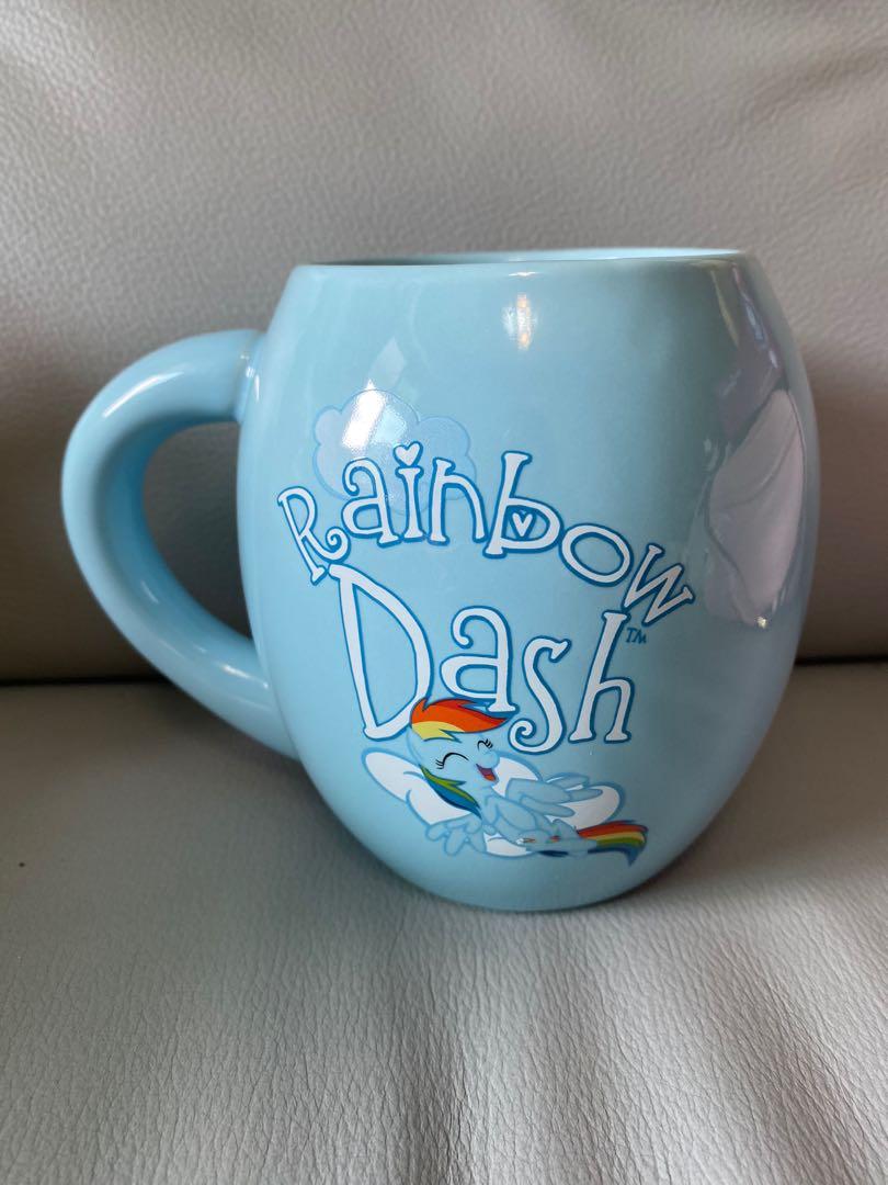 My Little Pony Rainbow Dash 18 oz. Oval Ceramic Mug 