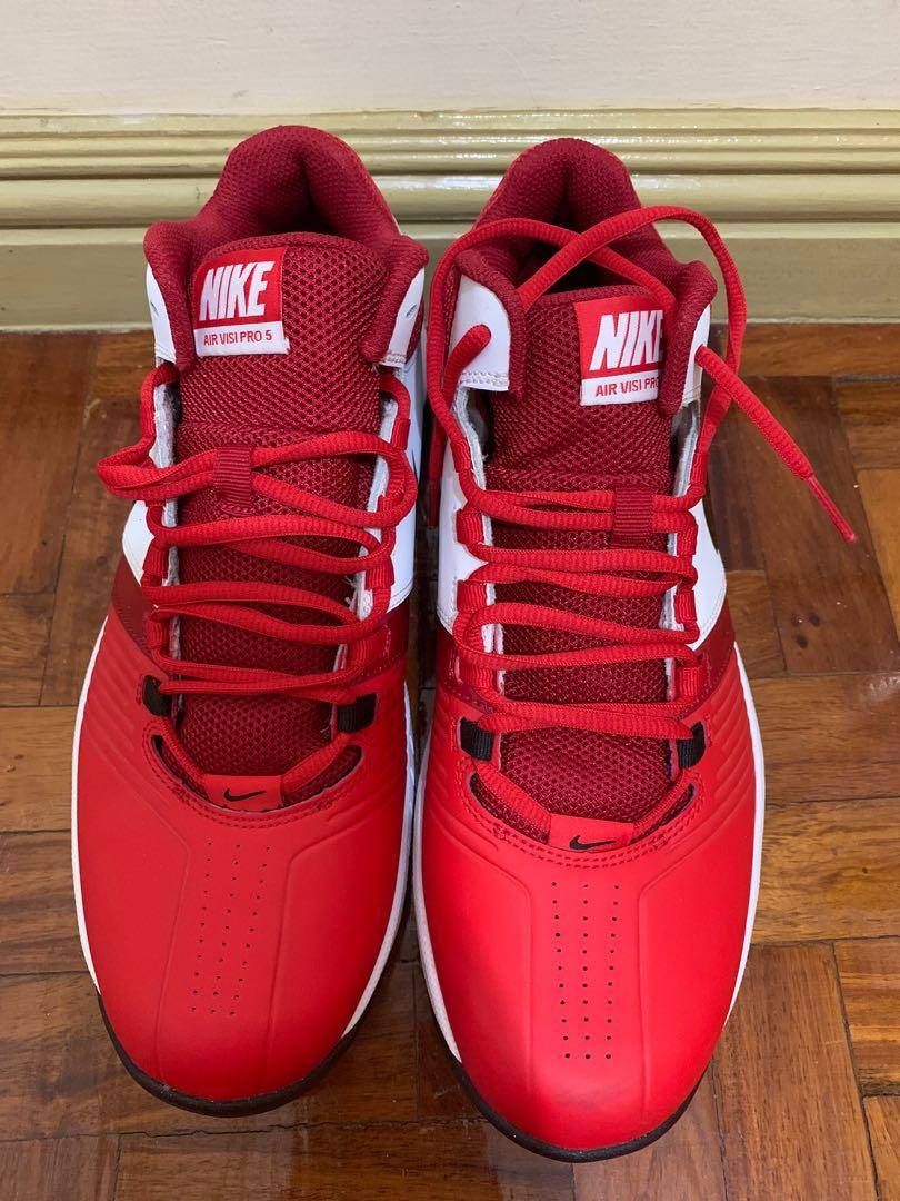 Nike air visi pro 5 red discount