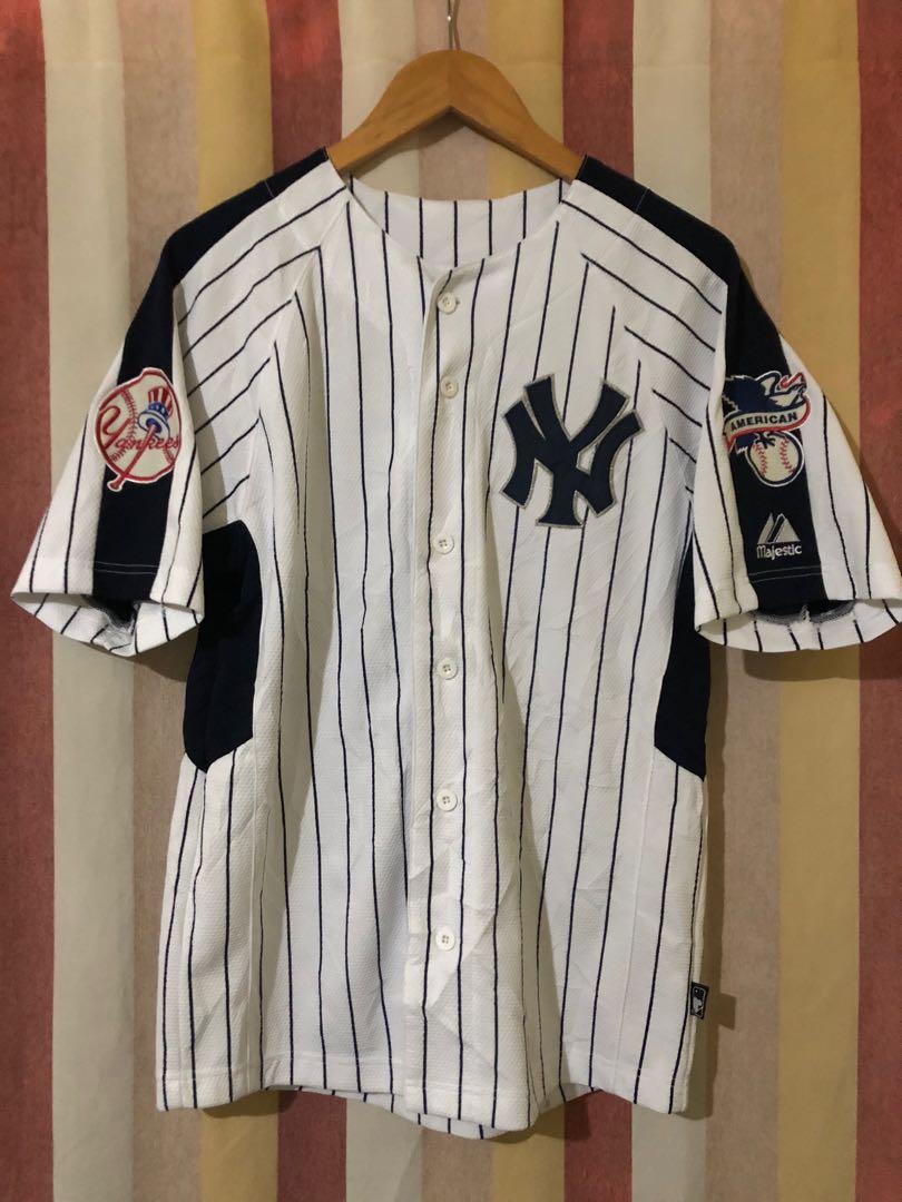 NY Yankees Baseball Jersey by Majestic (#40 - Wang), Men's Fashion, Tops &  Sets, Tshirts & Polo Shirts on Carousell