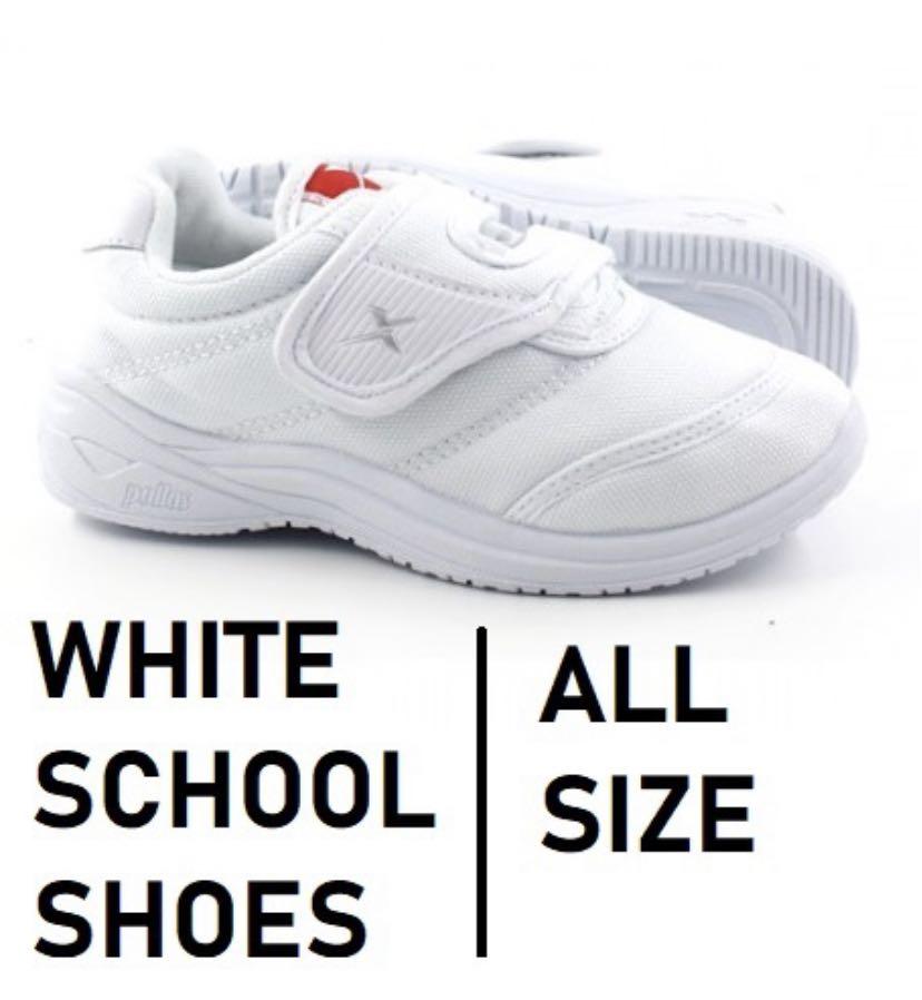 OFFER Pallas white school shoes kids 