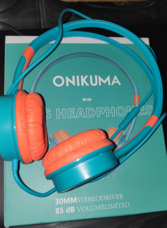 Onikuma M100 kids headphones Audio Headphones Headsets on