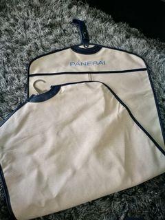Panerai suit and garment travel bag Leather