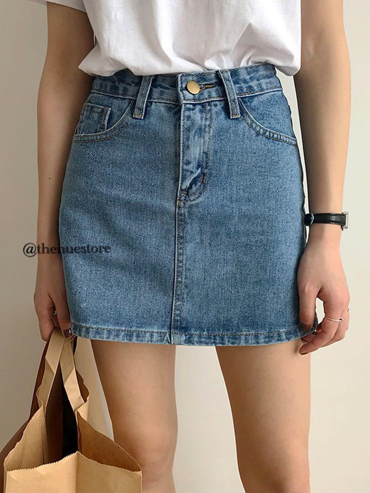 Freemans denim skirts Clearance