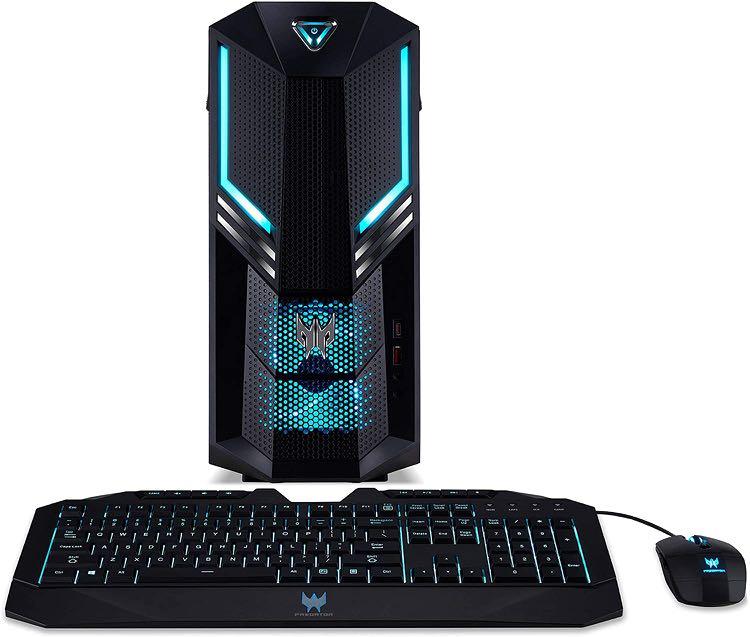 PREDATOR ORION 3000 (Category: Desktops) located in Paranaque City. Submitted by wolfkevz (Listing ID 1031367592, Image 1). Description: PREDATOR ORION 3000 1 month old CPU:Intel Core i7-9700K GPU:NVIDIA® GeForce RTXTM 2060 RAM:32GB DDR4 SSD:256GB HDD:2TB OS:WINDOWS 10 -With Predator Gaming Mouse and Keyboard -16GB ram ung original niya. I upgraded it to 32GB ram Bought it 88k original price and I am selling it for 75k Negotiable since 1month old