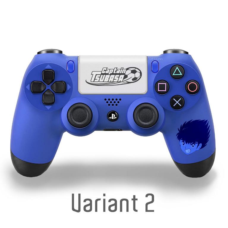 PS4 Captain Tsubasa Controller (Limited Edition), Video Gaming, Gaming ...