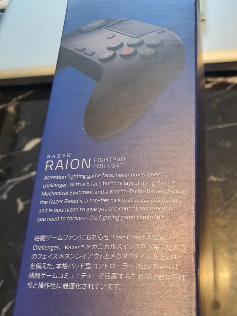 RAZER Raion PS4 Controller Fight pad, Video Gaming, Gaming