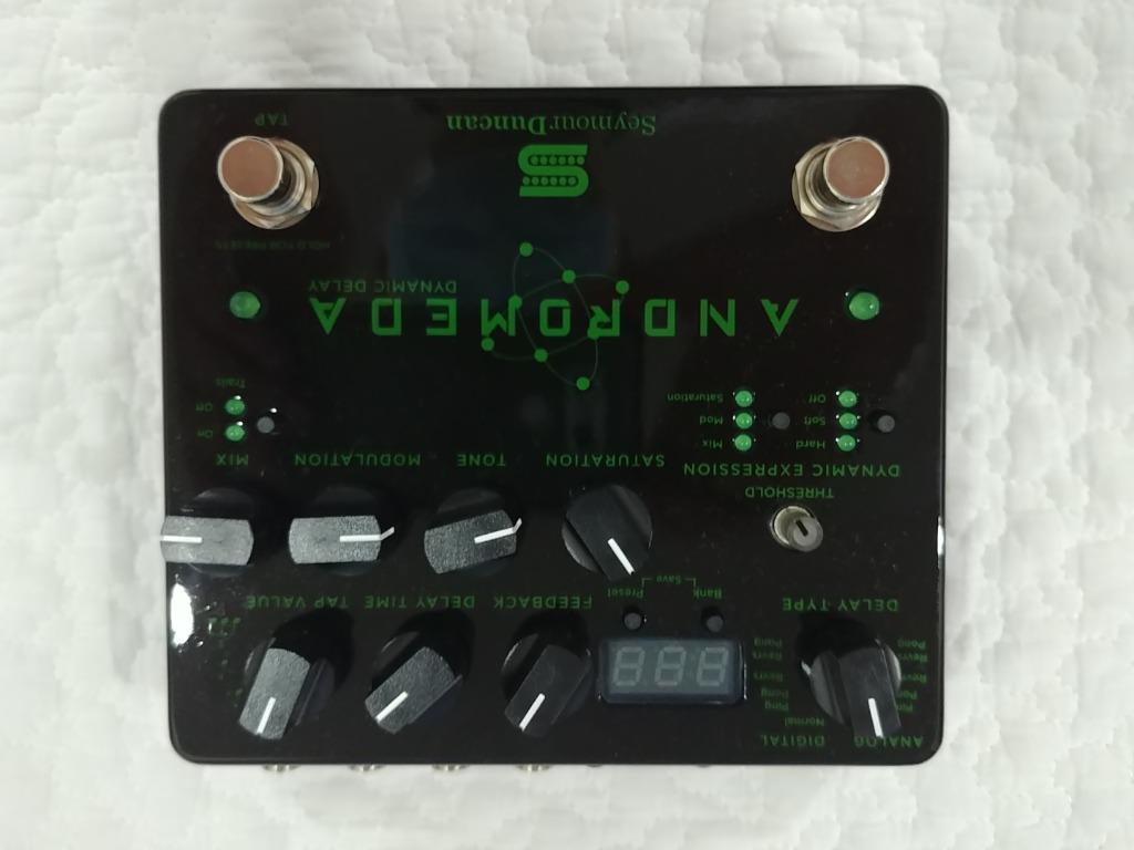 Seymour Duncan Andromeda Programmable Delay New!! - 11K (Category: Musical Instruments) located in Muntinlupa City. Submitted by dilim (Listing ID 1031372179, Image 2). Description: Seymour Duncan Andromeda Programmable Delay New!! - 11K Hello, I'm a pedal collector. Selling to reduce gears. Meet up in Ayala Alabang Trade with new smart TV (LG & Samsung only) / Bluetooth Speaker (Marshall & JBL preferred) / Smart phone (iPhone & Galaxy only) Adro