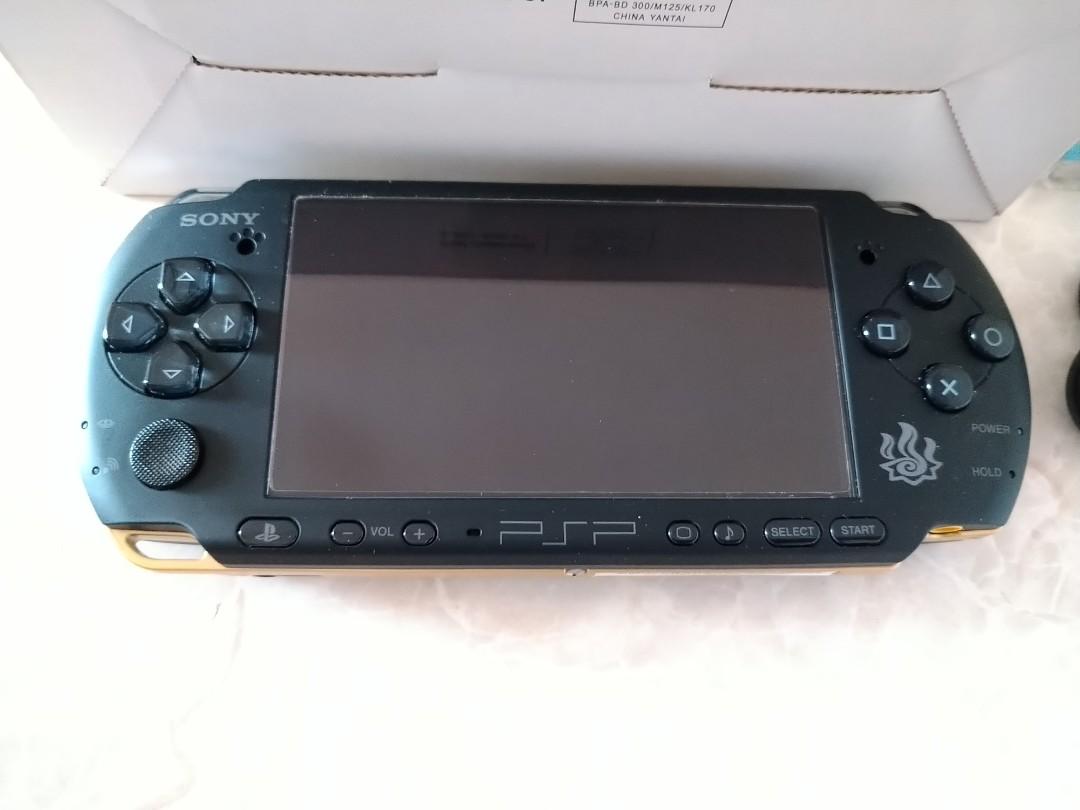 SONY PSP3000 特别版monster hunter portable 3rd 怪物獵人魔物獵人PSP