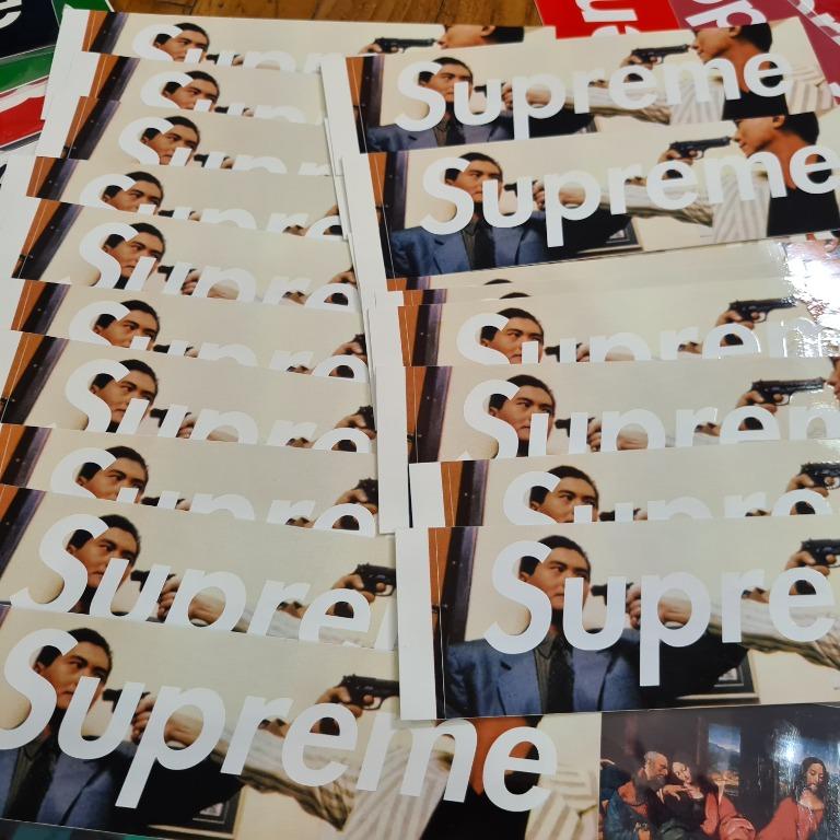 Killer box logo sticker outlet