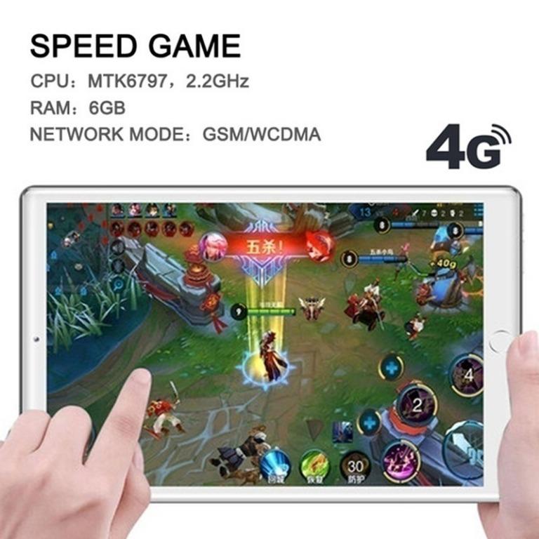 Tablet Pc 11 6 Inch 6 128gb Android 8 0 Google Store 10 Core 1920 1200 Ips Dual Sim Card 4g Phone Call Android Tablet Mobile Phones Tablets Tablets On Carousell