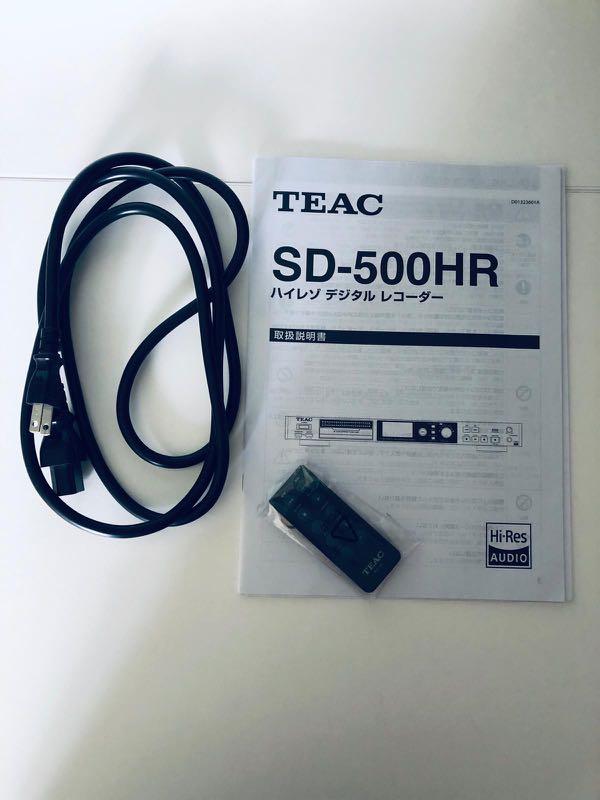 TEAC SD-500HR, 音響器材, 可攜式音響設備- Carousell