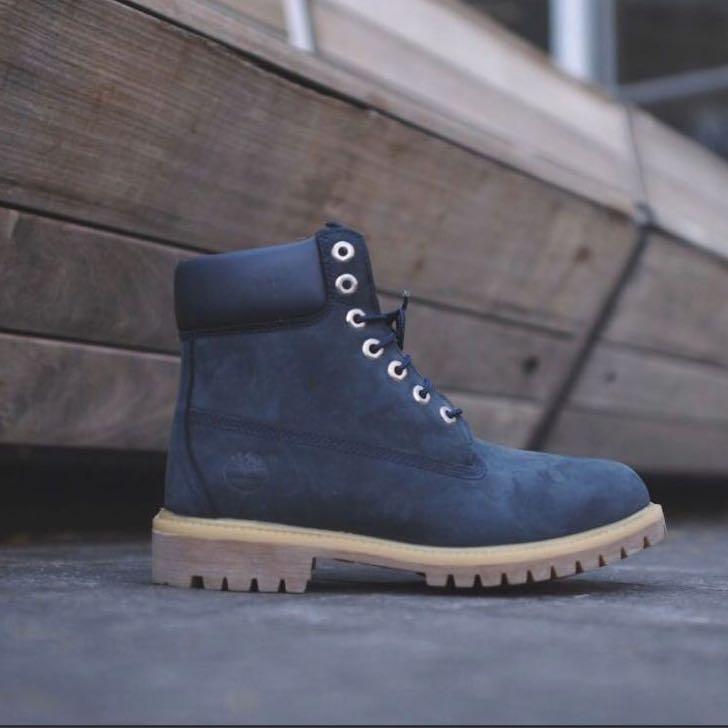 timberland boots womens navy blue